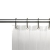Carnation Home Fashions 6 Gauge Peva Standard-Sized Shower Liner with Metal Grommets 72 x 72 - Super Clear - 2 of 3