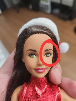Barbie Santa Doll - Brown Hair : Target