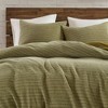 NicBex 3 Pcs Twill Washed Comforter Set Cozy Cotton Bedding Set, All-Season Bedding Comforter Sets Duvet Set, Machine Washable - 3 of 4