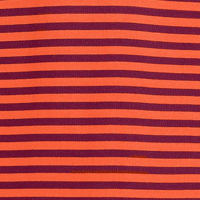 burgundy/persimmon stripe