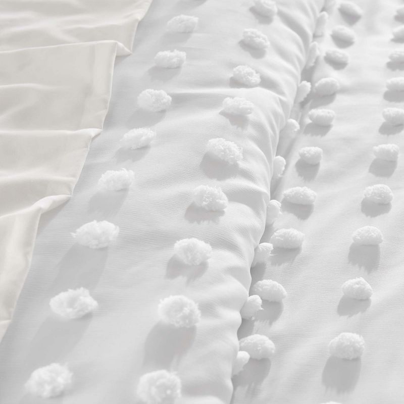 White Pom Pom Comforter Set - Levtex Home, 4 of 6
