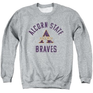 Alcorn State University Official Braves Logo Adult Crewneck Sweatshirt - 1 of 4