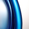 Luxury Lane Hand Blown Sommerso Oval Art Glass Vase - image 4 of 4