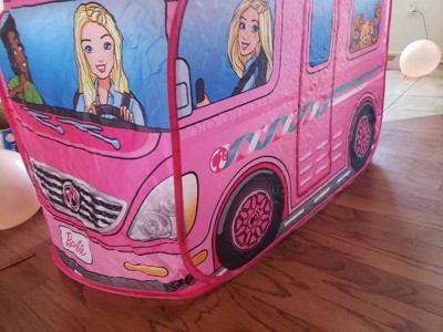 Barbie pop up store camper target