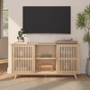 Plank+Beam Mid Century Modern Solid Wood Sideboard with 2 Doors, 59" TV Stand for Living Room - 2 of 4