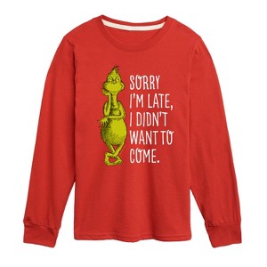Boys' - Dr. Seuss -  Long Sleeve Graphic T-Shirt - 1 of 4