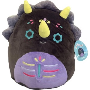Squishmallows 12" Halloween - Tetero The Tricerotops- Collectible Soft & Squishy Stuffed Animal Toy - 1 of 3