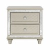 NicBex Nightstand with Drawers,1pc Side Table with Pulls  and Multi -colored Finish,Bedside Table for Bedroom,Living Room - 3 of 4