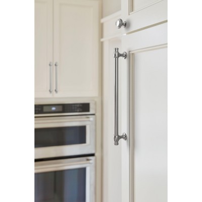 Polished Chrome Traditional Cabinet Drawer Pull with Mounting Hardware