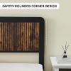 Full Size Bed Frames with Headboard, 14 Inch Classic Wood and Metal Platform Bed Frame Mattress Foundation, Under Bed Storage, Easy Assembly, Grey - 4 of 4