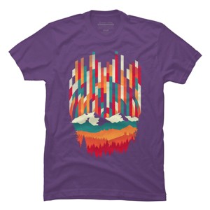 Men's Design By Humans Sunset in Vertical By digsy T-Shirt - 1 of 3