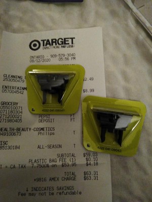 target oneblade replacement