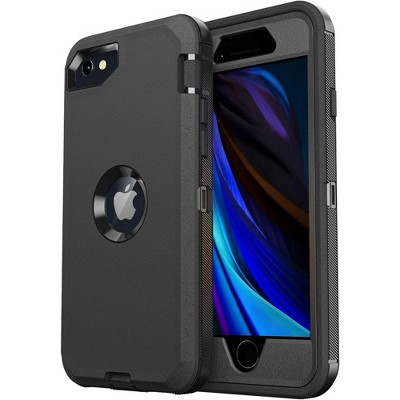 Entronix Heavy Duty Case for Apple iPhone 8/7/SE - Triple Layer Bumper Cover, Protective Smartphone Accessories