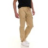 Canada Weather Gear Men’s 4-Pocket Lightweight Cargo Pants – Elastic Waistband with Drawstring, Adjustable Hem, Relaxed Fit - 4 of 4