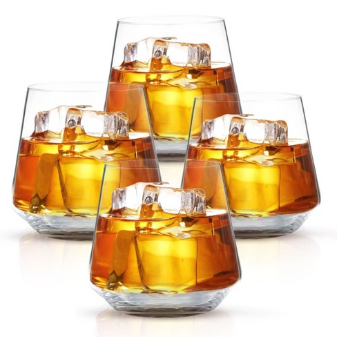 Berkware Set Of 4 Tapered Whiskey Glasses (15.8oz) : Target