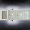 Urban Ambiance Luxury Minimalist Bath Vanity Light,  5"H x 14"W,  Stainless Steel Finish, UHP3580 - 4 of 4
