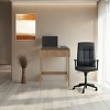 INFURNIC Desks Hills Computer Desk with 2 Side Shelves Easy to Assemble for Spacious Workspace and Smart Storage, Brown, 15.7"*23.6"*30.3" - 4 of 4