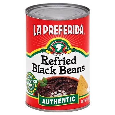 La Preferida Authentic Refried Black Beans - 16oz