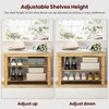 VYNXARIA 3 - Tier Bamboo Shoe Bench: Adjustable, Cushioned & Ideal for Multiple Spaces - 4 of 4