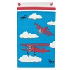 Juvale 36 Pack Small Airplane Birthday Goodie Bags for Kids Themed Party, Party Favors Bags, 5.1 x 8.7 In - 4 of 4