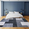 Acekool Abstract Rug - Machine Washable Non-Slip Indoor Carpet for Living Room, Entryway & Bedroom - 2 of 4