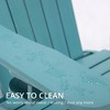 Arceso Adirondack Chairs with Cup Holder, 300lbs Weather Resistant - 4 of 4