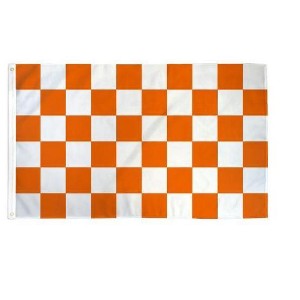 Maison 3'x5' ft Checkered Poly Flag For Indoor & Outdoor Use - Great For Race Day!! - Available In Different Bold Colors - 1 of 3