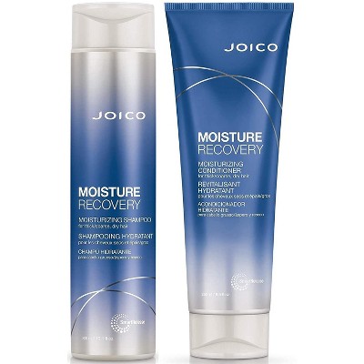Joico MOISTURE RECOVERY Moisturizing Shampoo (10.1 oz) & Conditioner (8.5 oz) DUO SET for Thick/Coarse, Dry Hair Kit