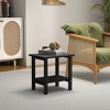 Yardgrace All Weather Space Saving HDPE Double Layer Coffee Table - 4 of 4