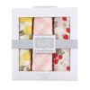 Hudson Baby Infant Girl Cotton Muslin Swaddle Blankets, Strawberry Lemon, One Size - 2 of 2