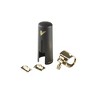 Vandoren Optimum Series Saxophone Ligatures Level 2 Bari Sax Gold Ligature with plastic cap, Fits V16 194744339394 - 2 of 2