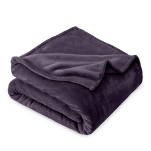 Microplush Fleece Bed Blanket by Bare Home - 1 of 4