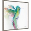 Amanti Art Hummingbirds II by Aimee Del Valle Canvas Wall Art Print Framed 22 x 22-in. - 3 of 4