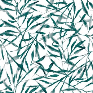 Tempaper Watercolor Leaves Peel and Stick Wallpaper - 1 of 4