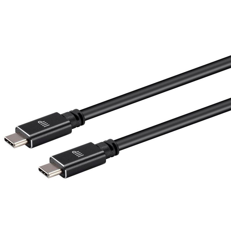 Monoprice USB C 3.2 Gen2 Cable - 1 Meter (3.3 Feet) - Black | 10Gbps, 5A, Type C, Ultra Compact , Compatible with Apple iPad / Xbox One / PS5 / Switch, 2 of 7