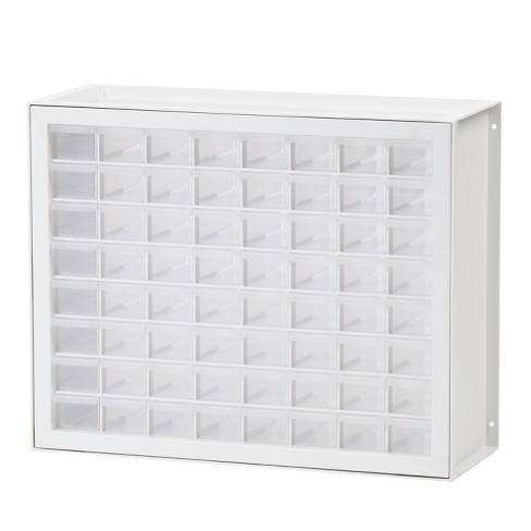 Iris Usa 7 Drawers Plastic Storage Rolling Cart With Drawer, White : Target