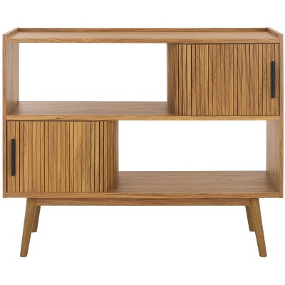 Javante Tambour Sliding Door Media Stand - Safavieh