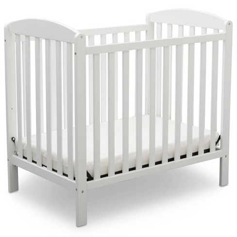 Delta Children Emery Mini Convertible Baby Crib With Mattress