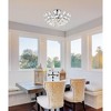 Elegant Lighting Emilia 16 inch flush mount in chrome - 2 of 4