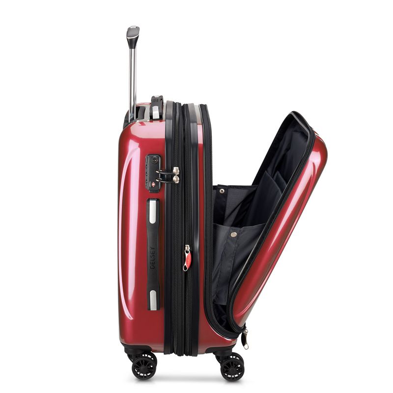 DELSEY Paris Aero Hardside Carry On Spinner Suitcase - Red, 5 of 12
