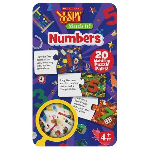 The Learning Journey International I Spy - Match It! Tin - Numbers - 1 of 4