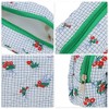 Unique Bargains 1 Pc Floral Style Drawstring Makeup Bag for Vacation Fabric - 3 of 4