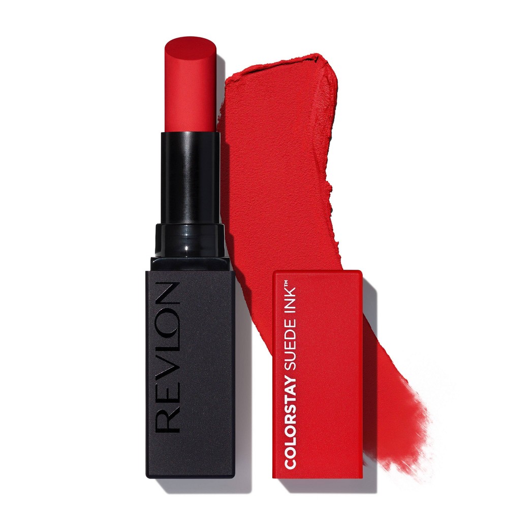 Revlon ColorStay Suede Ink Lightweight with Vitamin E Matte Lipstick - 015 Lip Boom - 0.9oz