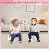 Whizmax Toddler 2 Step Stool, Non-Slip Double up Child Toddler Stepping Stool for Potty Training, Kitchen, Bedroom, Toilet Step Stool for Kids - 4 of 4