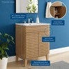 Modway Render Bathroom Vanity – Mid-Century Floating Vanity Cabinet with Storage for Small Spaces (Multiple Sizes Available) - 2 of 4