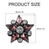 Unique Bargains Sparkling Elegant Crystal Star Beaded Patches for Clothing Sewing 10 Pcs - 2 of 4