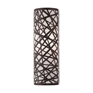 Livex Lighting Allendale 1 - Light Wall Light in  Bronze - 1 of 4