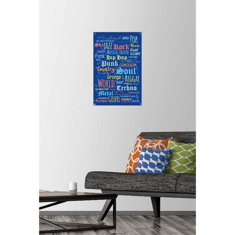 Trends International Music - Color Text Unframed Wall Poster Prints, 2 of 7