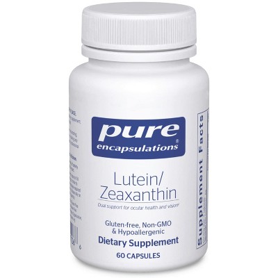 Pure Encapsulations Lutein & Zeaxanthin - Supports Overall Vision* - Maintains Macular Pigment & Eye Health* - Vegan-Friendly & Non-GMO