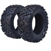 Set of 2 ATV UTV Tires,6-Ply Tubeless All-Terrain Off-Road Light Mud Tires, Durable Replacement for Quad, Side-by-Side - 2 of 4